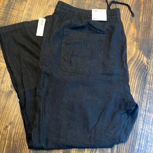 Old navy linen pants size XL